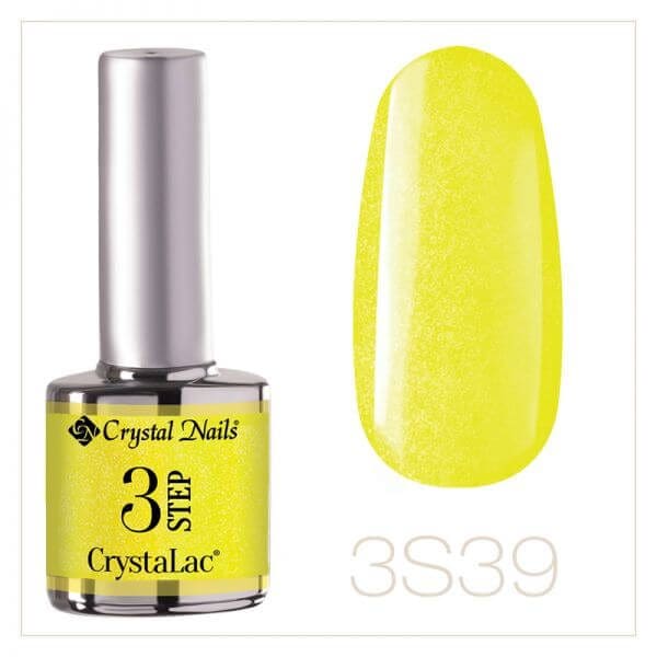 CN 3S Crystalac 8ml #039 - Shiny Neon Yellow