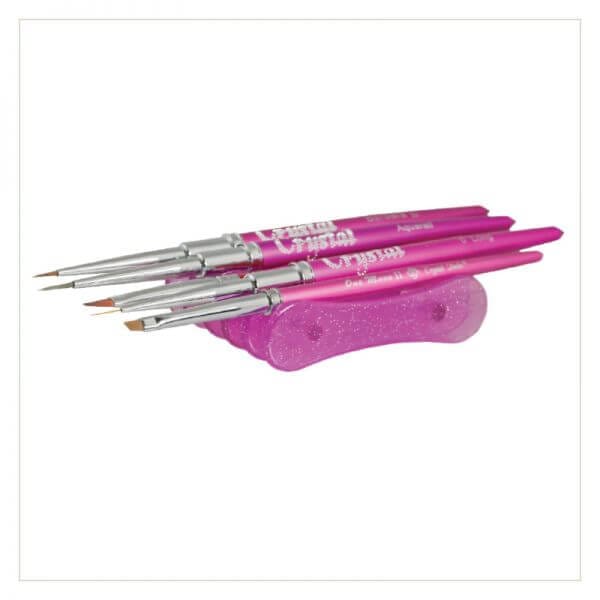CN Landscape desktop brush holder - Pink - Image 2