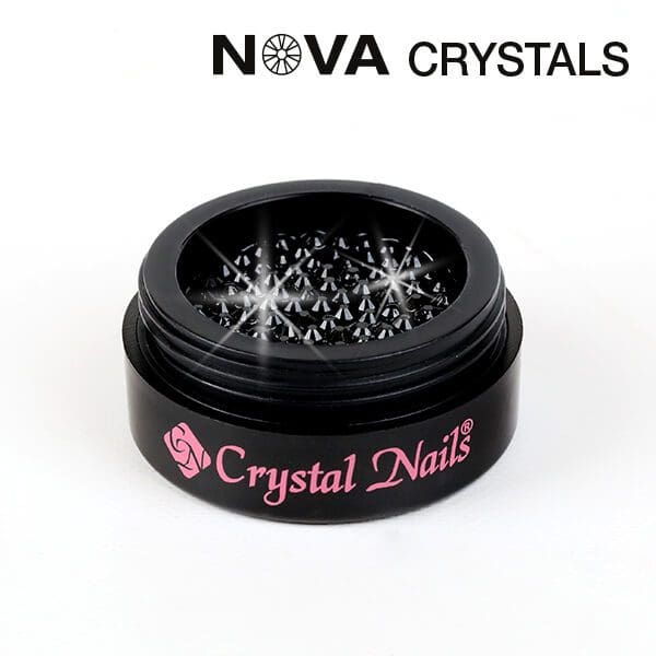 CN NOVA Crystals - Black  (100pcs)