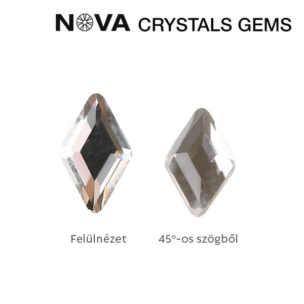 CN NOVA Crystals (10pcs) - Rhomb 3x5 mm Crystal