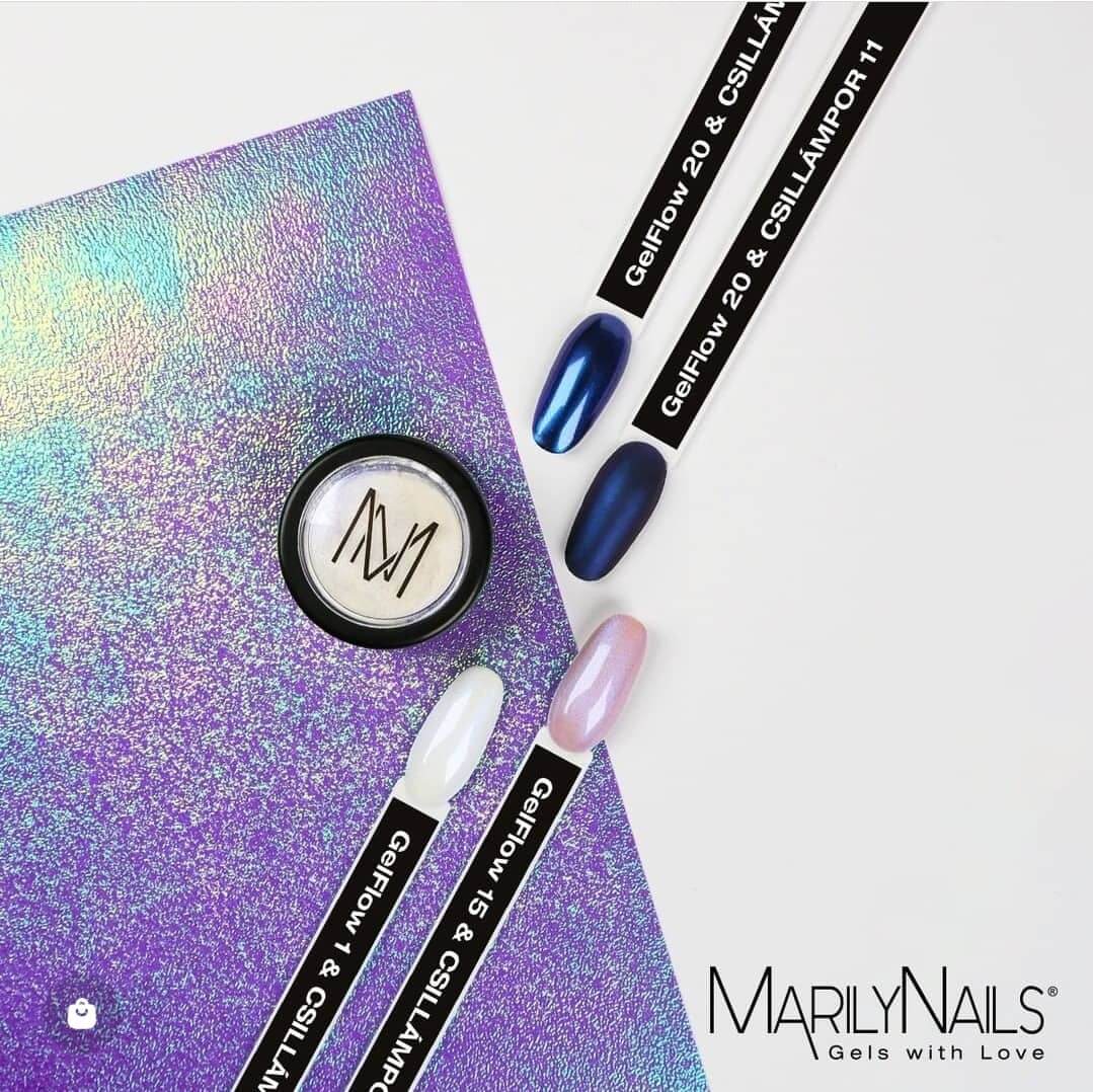 MN Glitter Powder 11 - blue - Image 3