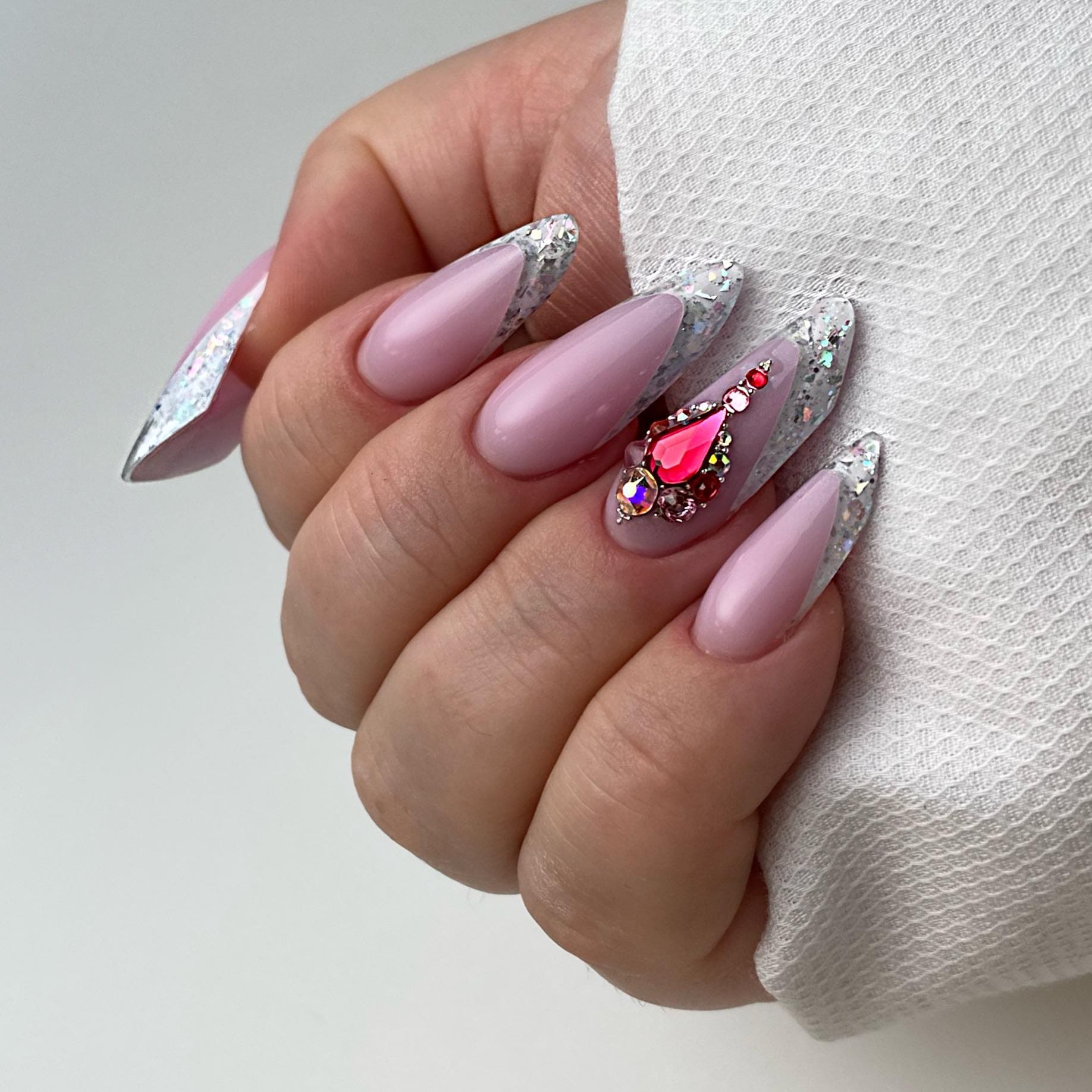 CN Xtreme Fusion AcrylGel - Milky Rose 30g THF - Image 2