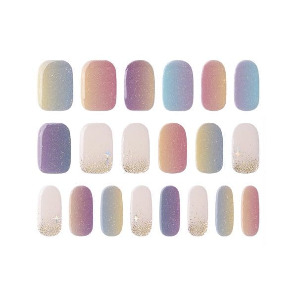 CN gel effect nail laquer strips 4.