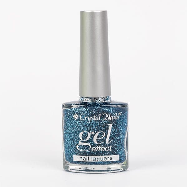 Gel Effect Nail Polish 10ml #42 - Glitter Blue