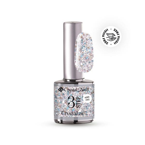 CN 3S CrystaLac 8ml #145 - Glitter turquoise THF