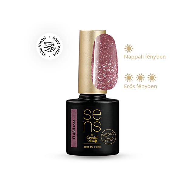 CN SENS 3G Polish - Flash Rose 4ml THF