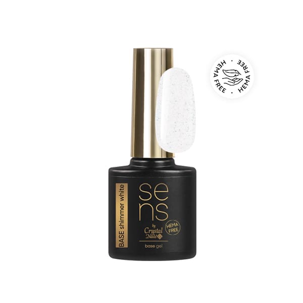 CN SENS BASE gel - Shimmer White 10ml THF