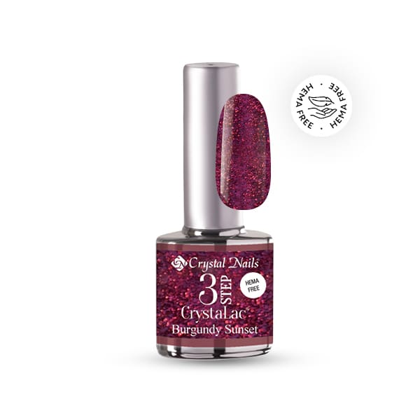 CN 3S CrystaLac 8ml - Burgundy sunset THF