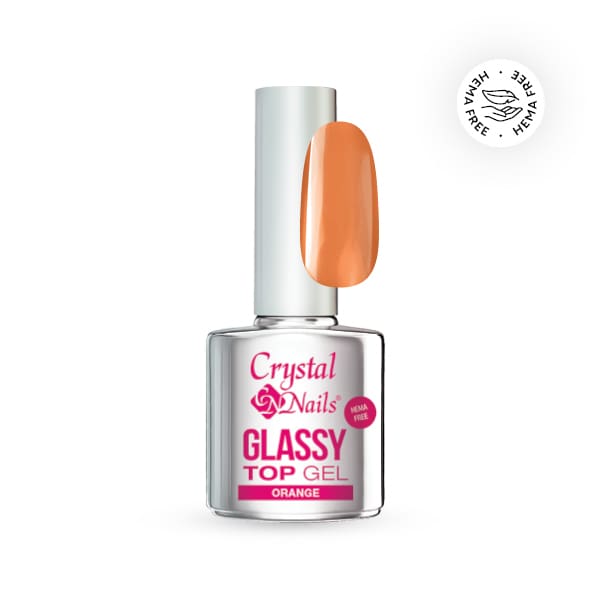 CN Glassy Top Gel - Orange 4ml THF