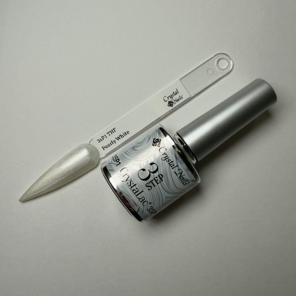 CN 3S CrystaLac 8ml #P1 - Pearly white THF - Image 2