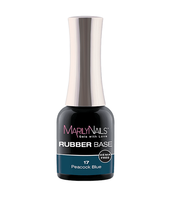 MN Rubber Base - 17 Peacock Blue 7ml THF