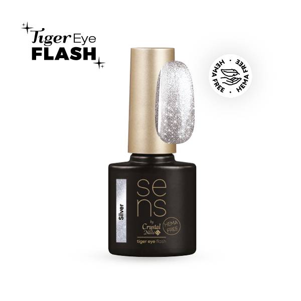 SENS Tiger eye 3G Polish - Flash Silver 4ml THF