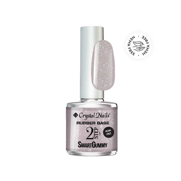 CN SmartGummy Rubber base gel - Nr52 Silver Cloud 8ml THF