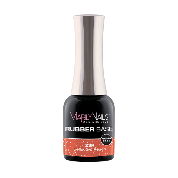 MN Rubber Base - 23R Reflective Peach 7ml THF