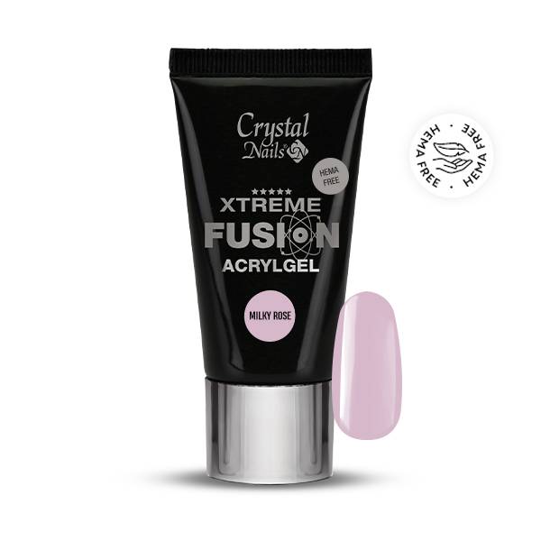 CN Xtreme Fusion AcrylGel - Milky Rose 30g THF