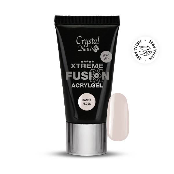 CN Xtreme Fusion AcrylGel - Candy Floss 30g THF