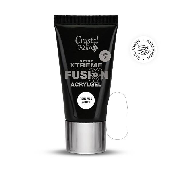 CN Xtreme Fusion AcrylGel – White renewed 30g THF