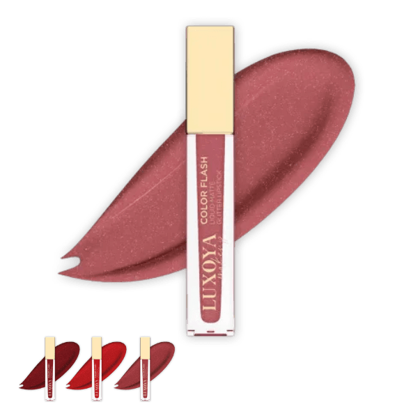 LXY Color flash glitter liquid matte lipstick