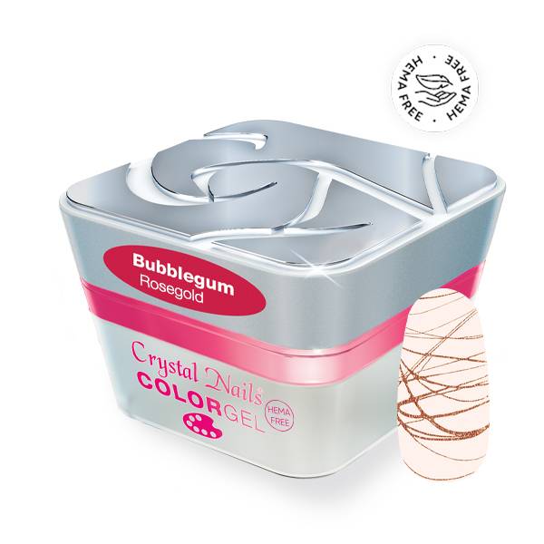 CN Bubblegum gel rosegold 3ml THF