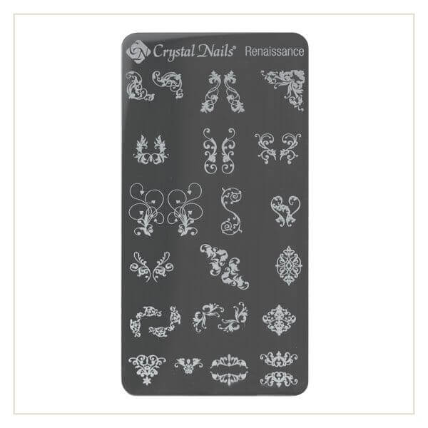 CN Nail stamp templates - Renaissance