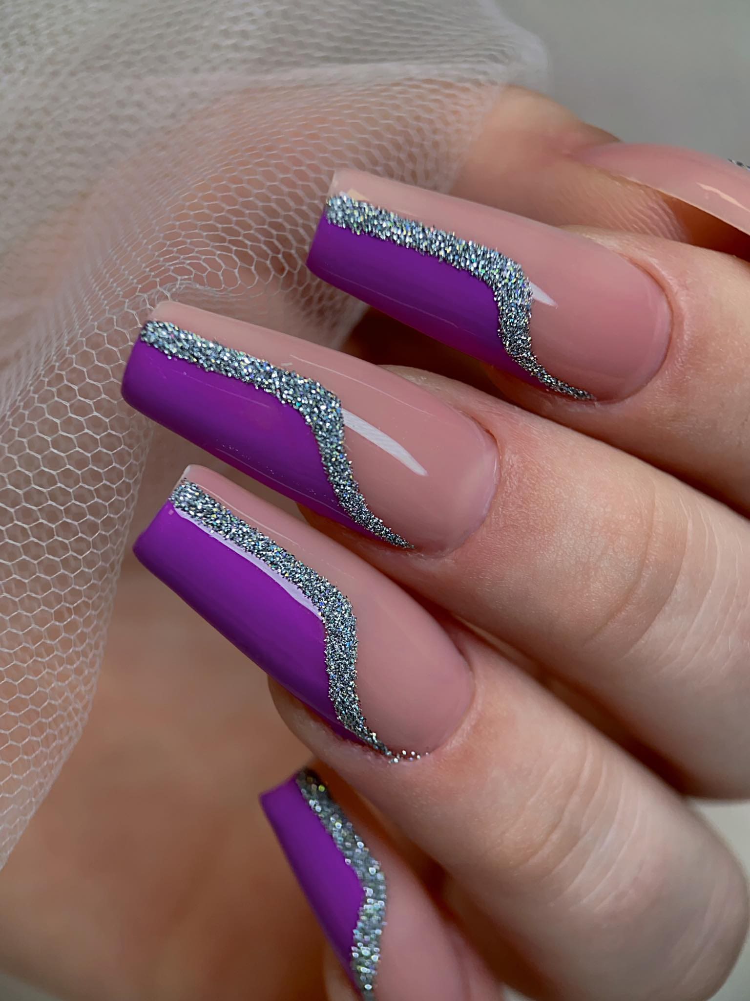 CN Flash glitter 5 (holo silver) - Image 2