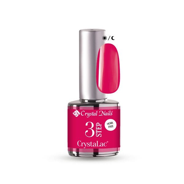 CN 3 STEP CrystaLac - HF3SG4 (4ml) - Glowy Magenta THF