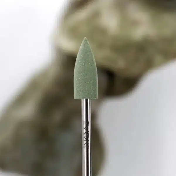 EVOKE Silicone Pointed Polisher – Small Green