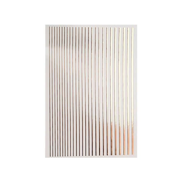 CN Magic stripes sticker ROSEGOLD