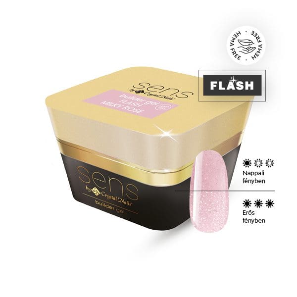 SENS Flash builder gel -  Milky Rose THF